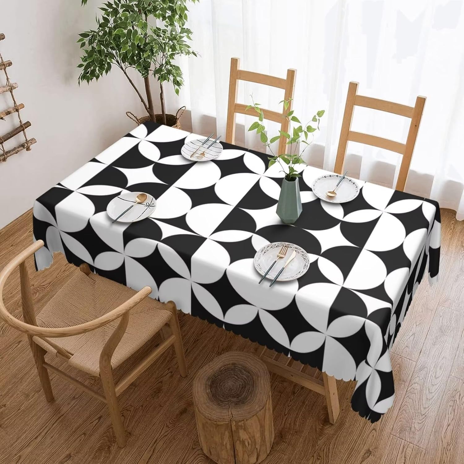 Century Textile & Sewing Supply - Toalha de Mesa Minimalista Moderna de