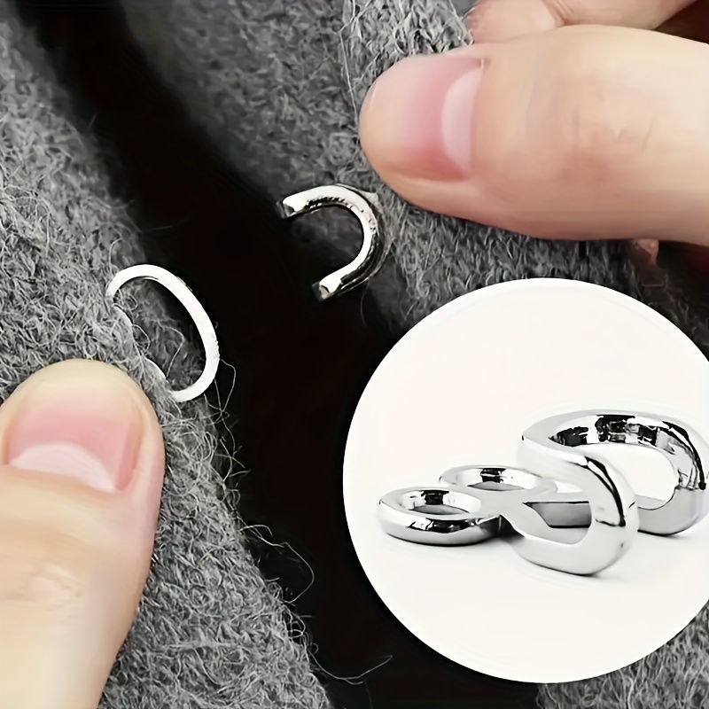Hook Eye Fastener - 50 Conjuntos de Fechos Invisíveis de