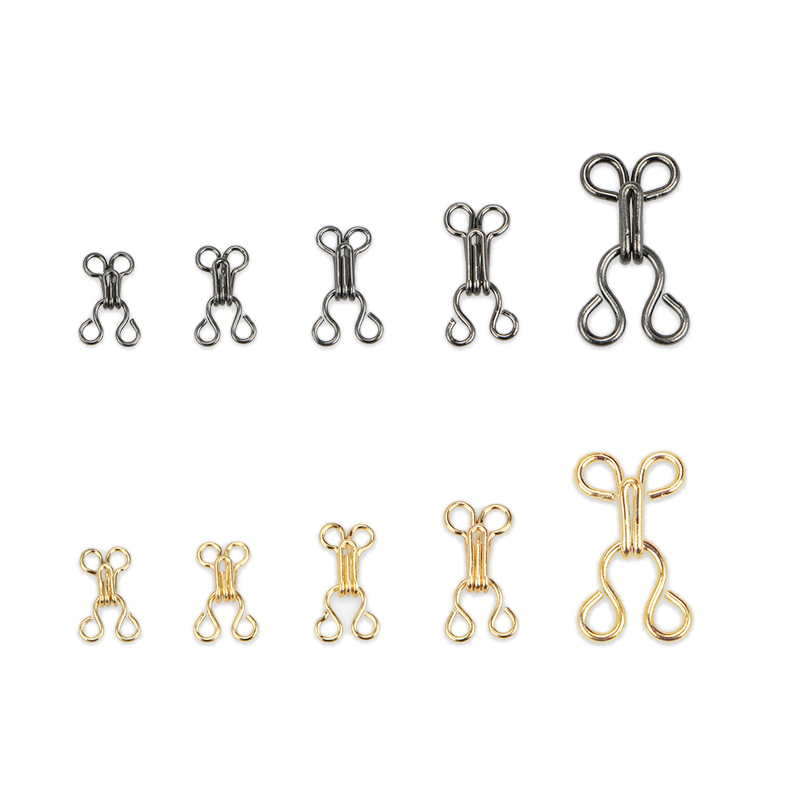 Hook Eye Fastener - 20 conjuntos de gancho e olho