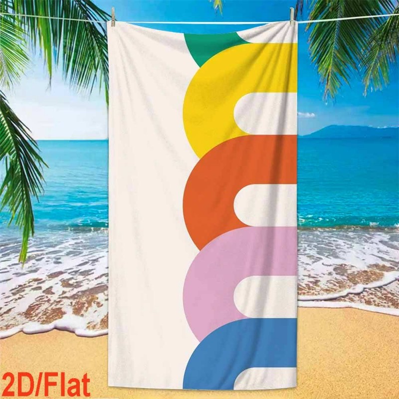 Century Textile & Sewing Supply - Toalha de Praia de Microfibra com