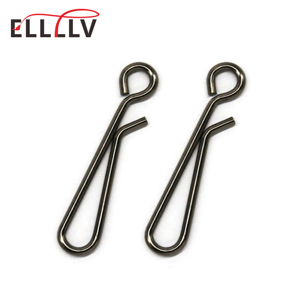 Hook Eye Fastener - 100 pçs de pesca em água