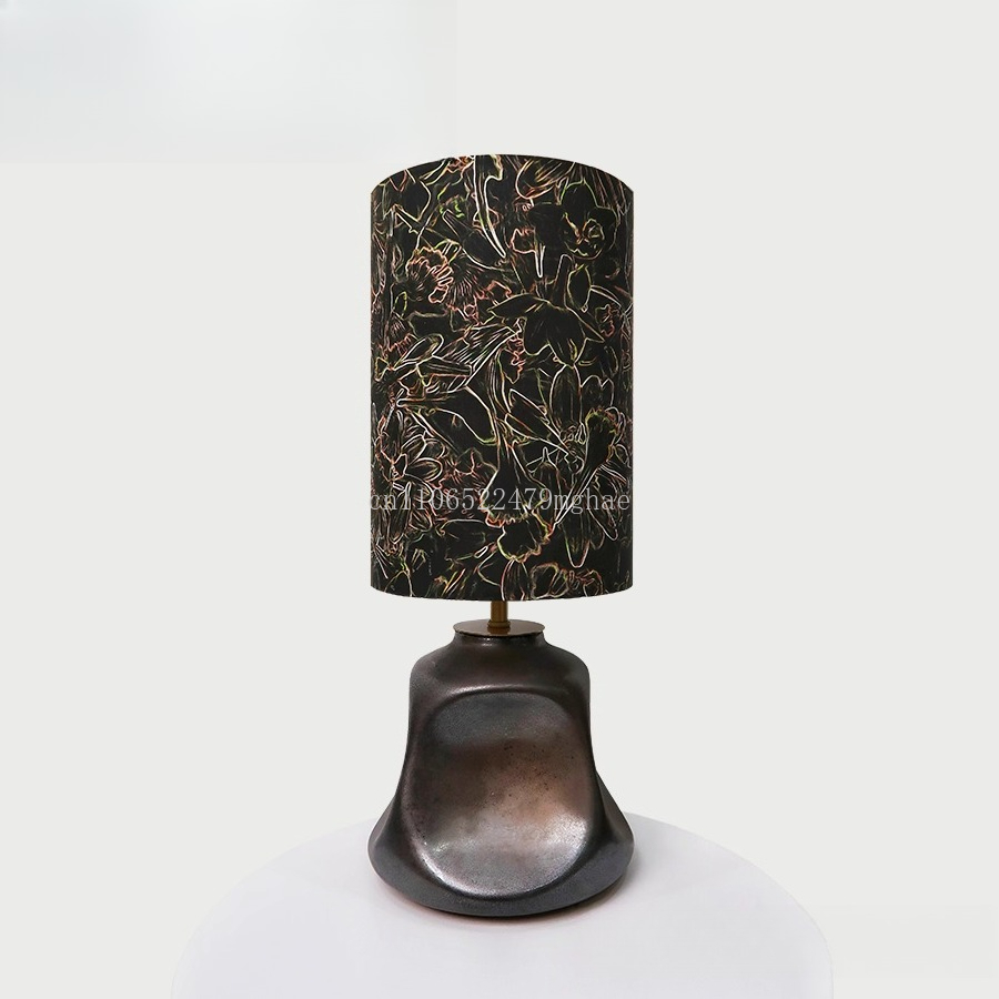 Century Textile & Sewing Supply - Candeeiro de mesa de tecido Liberty