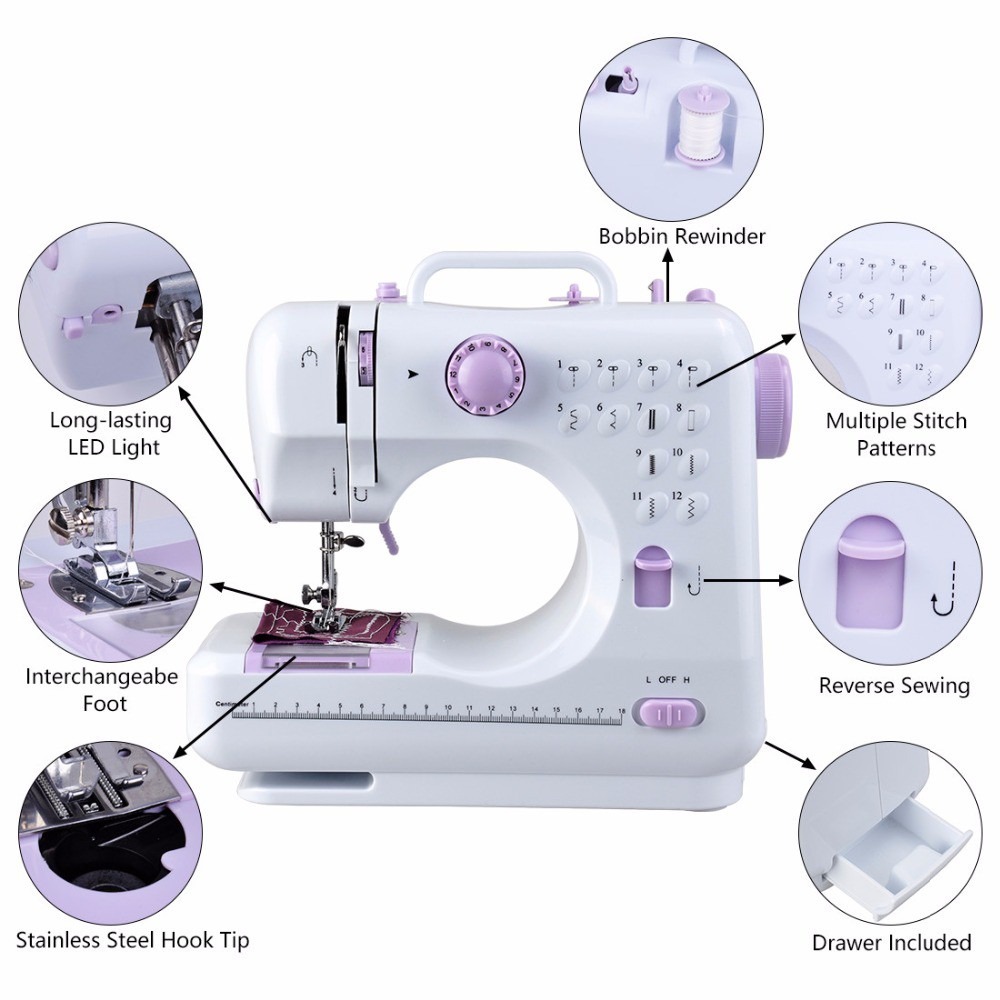Máquina de Costura Elétrica Do - Sewing Jahit avaliação e preço