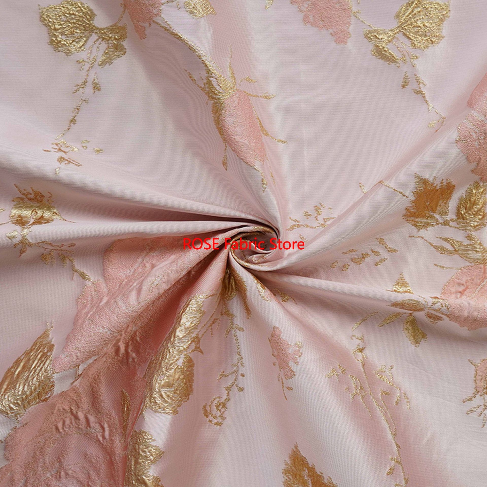 1 metro 3d relevo ouro seda fl - Sewing Jackets avaliação e preço