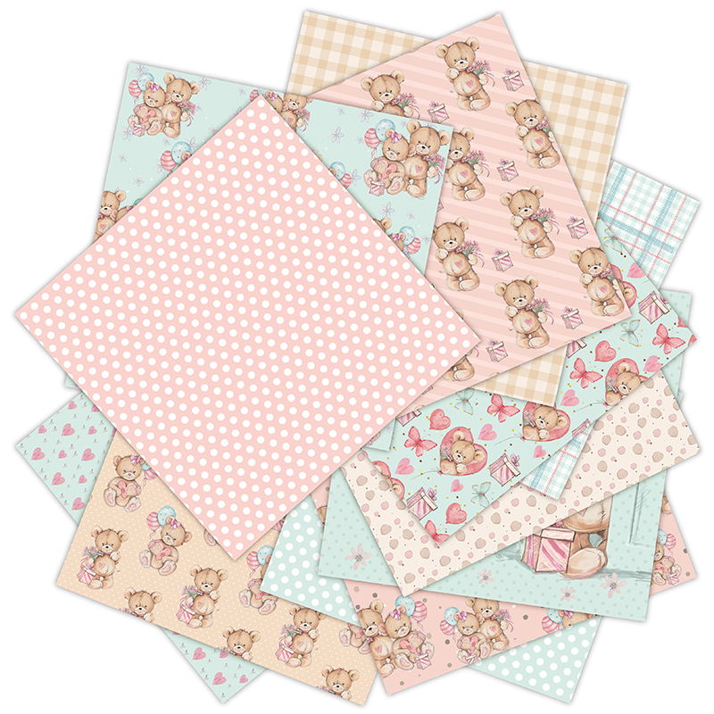 Pequeno urso almofadas de pape - Pattern Tissue Paper avaliação e preço