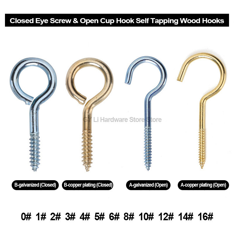 Parafusos de Olhal Autoatarrax - Hook Eye Fastener avaliação e preço