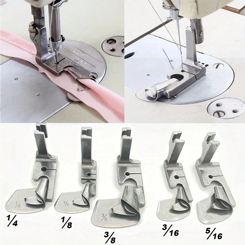 1 Peça Calcador Industrial par - Sewing Machine Fabric avaliação e preço