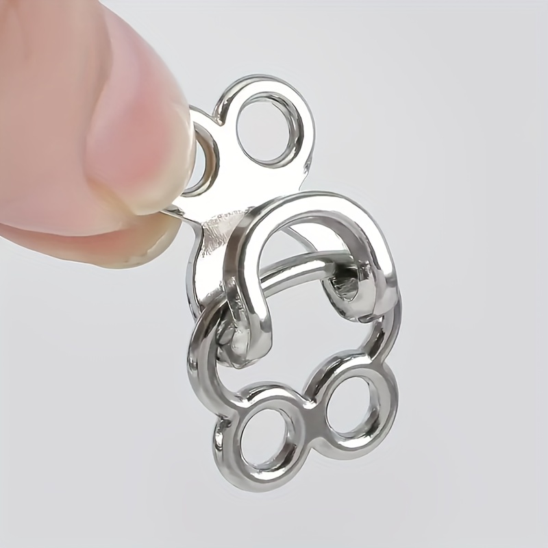 50 Conjuntos de Fechos Invisív - Hook Eye Fastener avaliação e preço