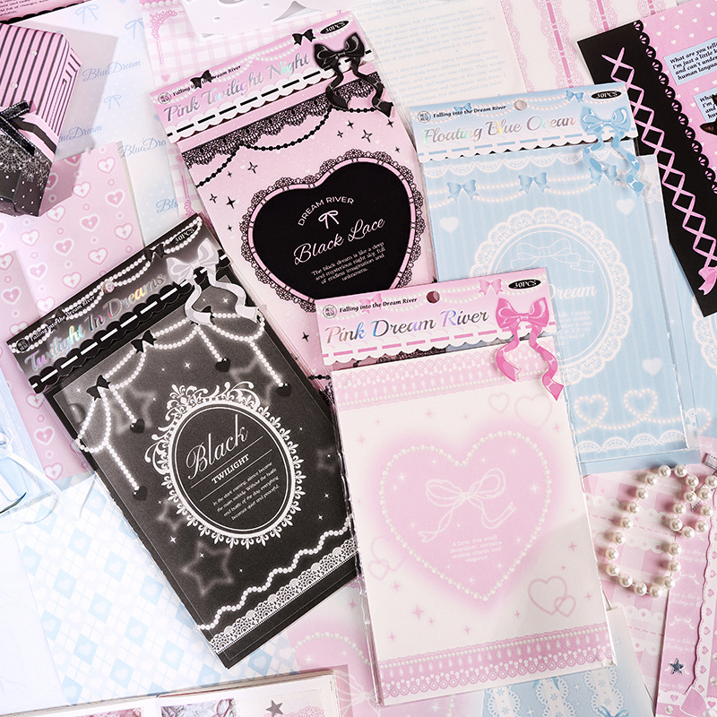 30 peças papel decorativo vint - Pattern Tissue Paper avaliação e preço