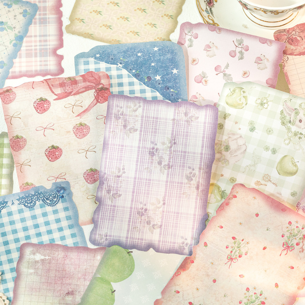 30 Folhas de Papel Vintage par - Pattern Tissue Paper avaliação e preço