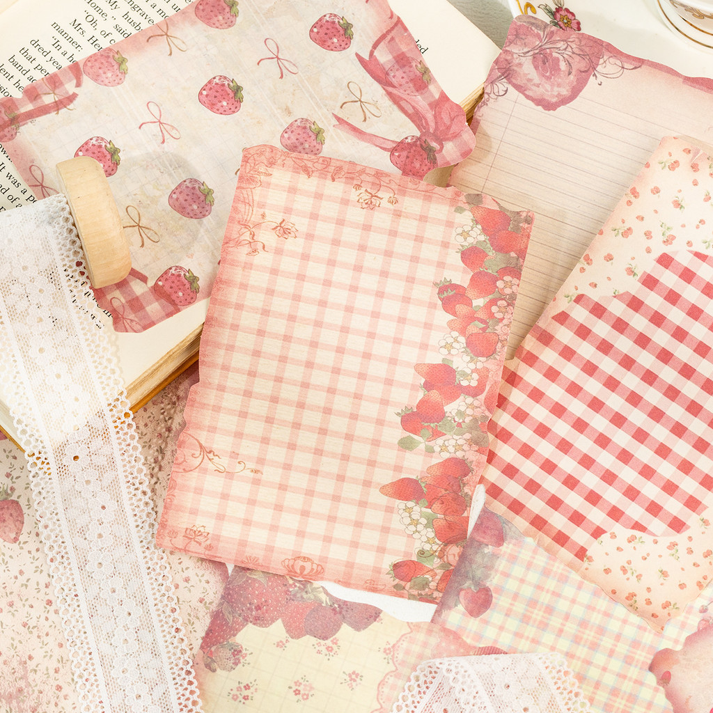 30 Folhas de Papel Vintage par - Pattern Tissue Paper avaliação e preço