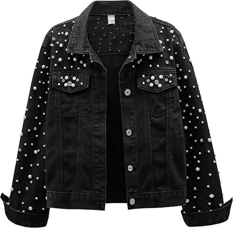 Novas jaquetas jeans pérola pa - Sewing Jackets avaliação e preço