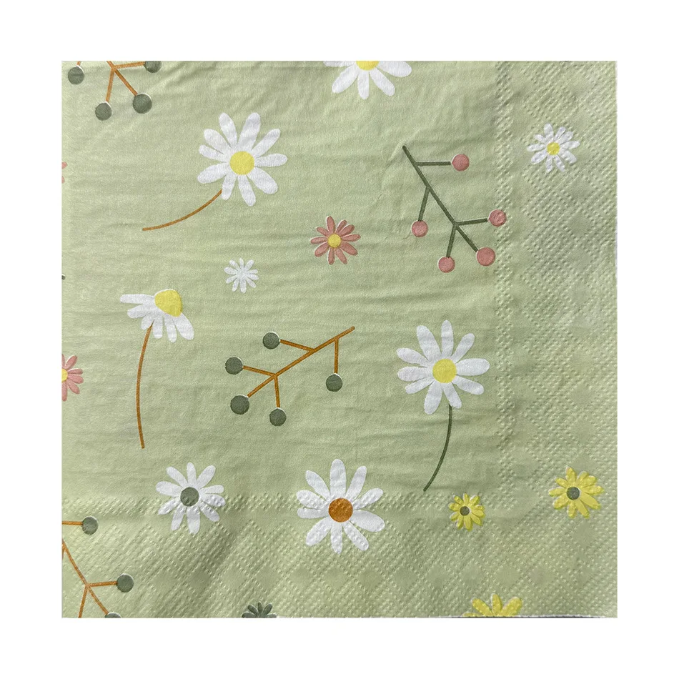 Guardanapo estampado de camomi - Pattern Tissue Paper avaliação e preço