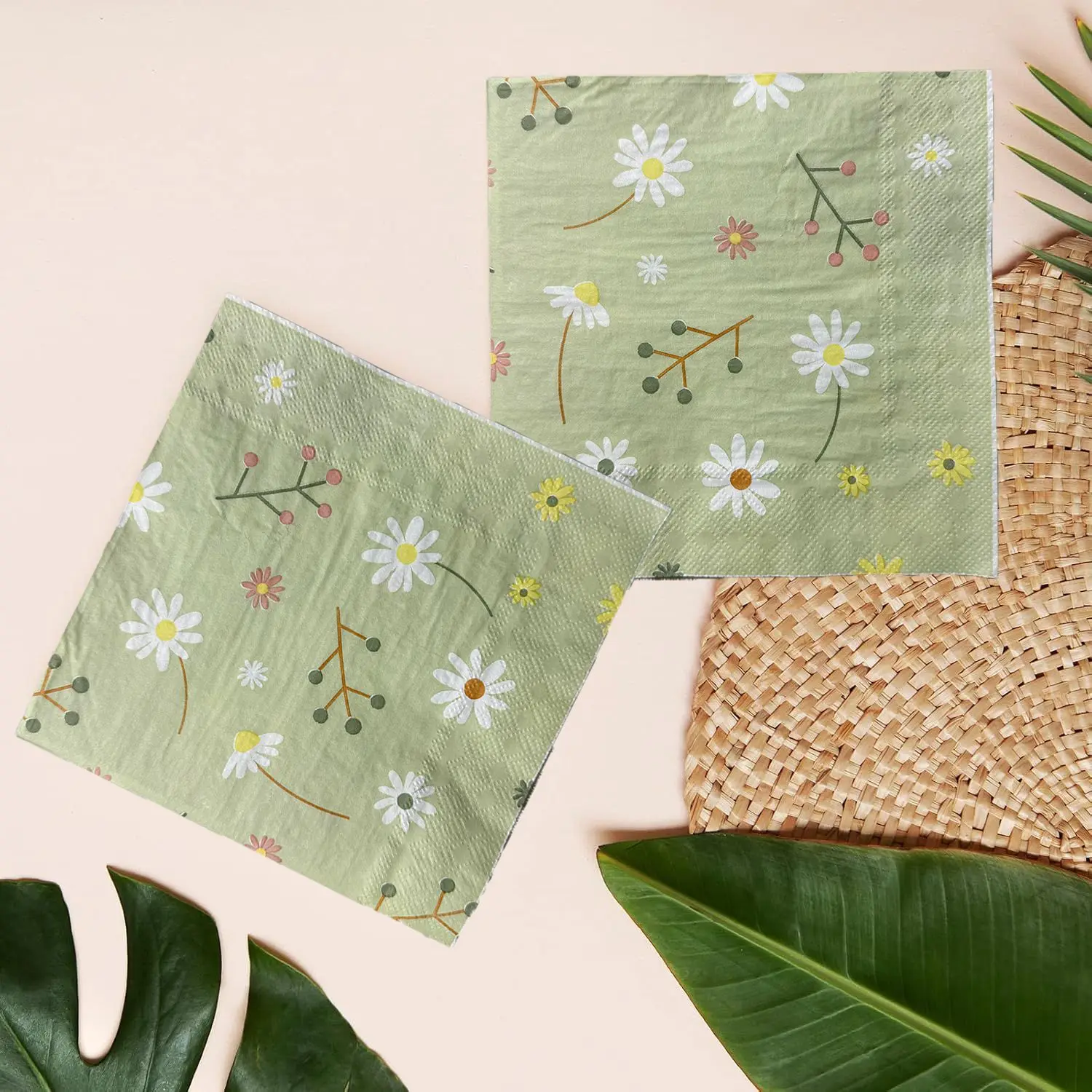 Guardanapo estampado de camomi - Pattern Tissue Paper avaliação e preço
