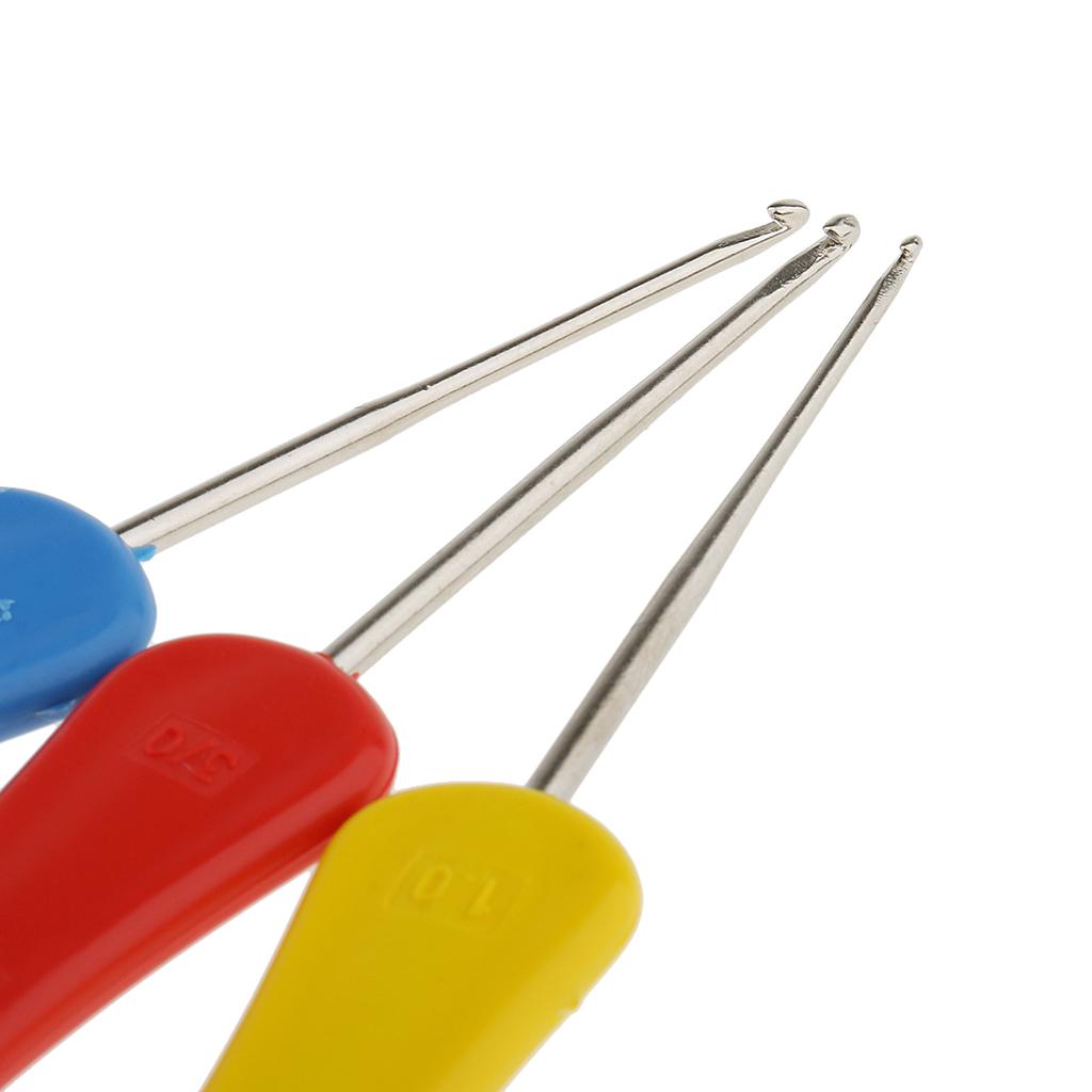 3 ganchos de crochê mistos com - Sewing By avaliação e preço