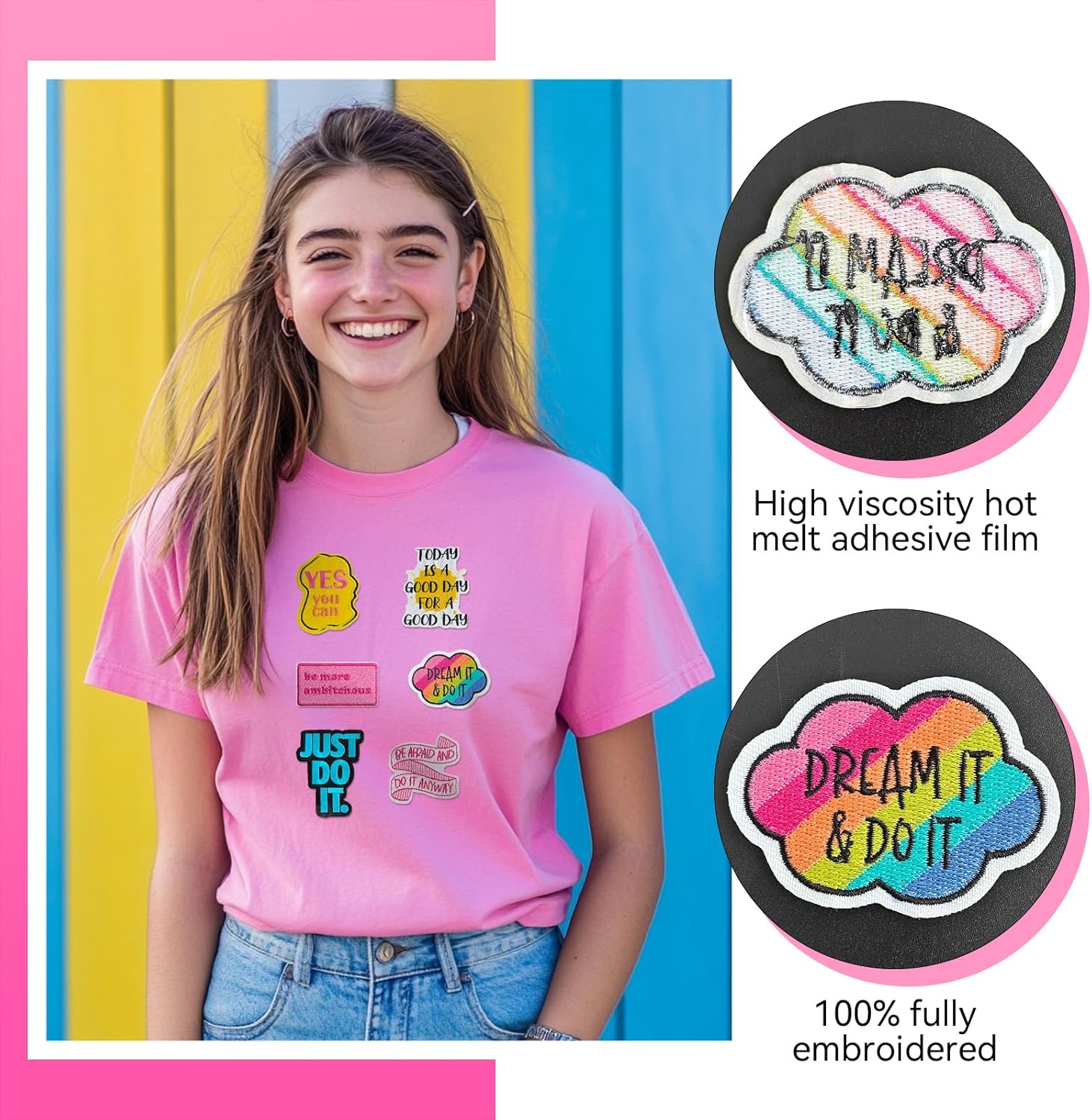25 Peças de Patches Termocolan - Sewing Jackets avaliação e preço