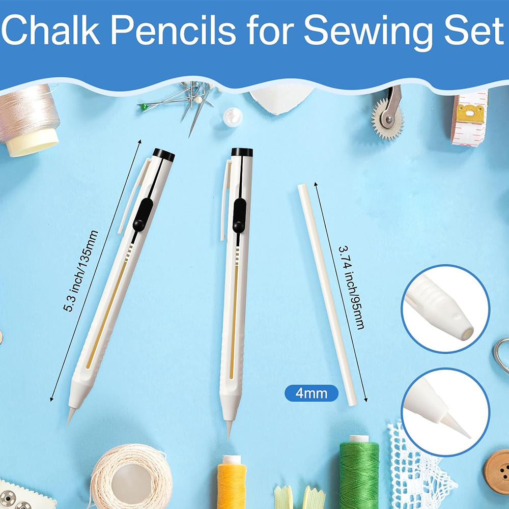 2 canetas com 20 recargas alfa - Tailor Chalk Marker avaliação e preço